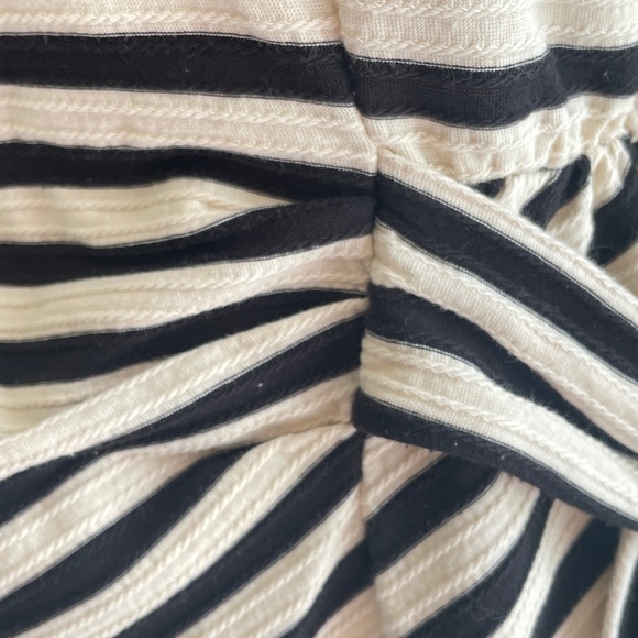 Anthropologie | Saturday Sunday Isabel Striped Shirt Dress black sour cream XS - Picture 11 of 16